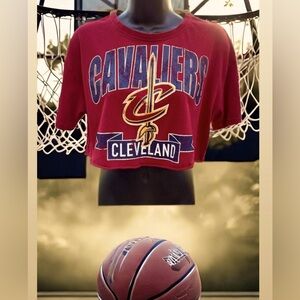 NBA Cleveland Cavaliers Crop Tee